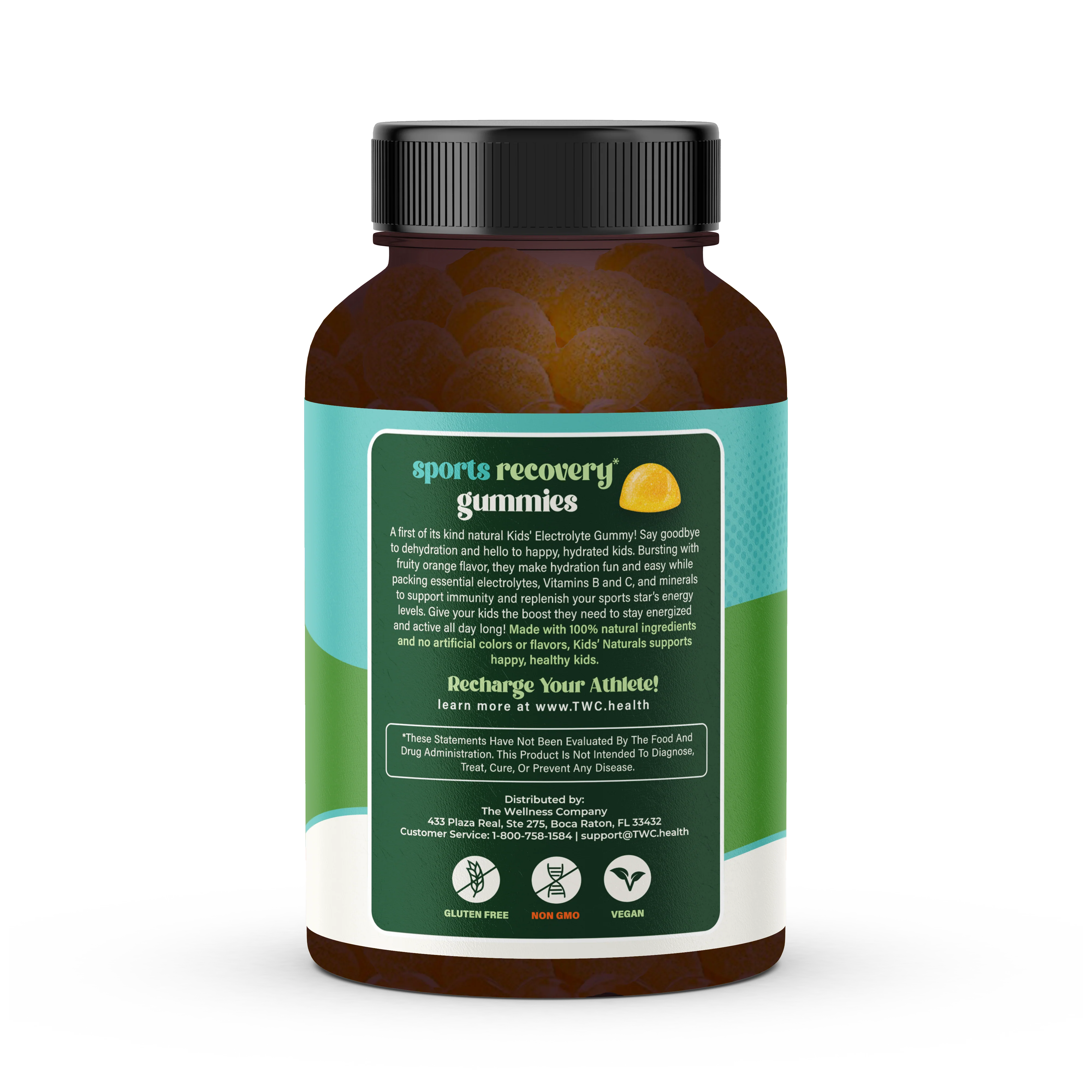 rtl Kids Naturals: Sports Recovery Electrolyte Gummies 60 CT - Image 3