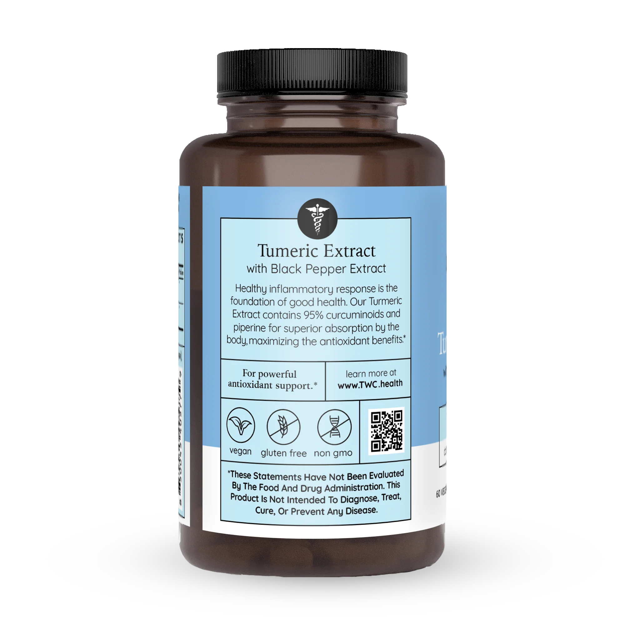 rtl Vitality Series: Turmeric Extract 60 ct - Image 2